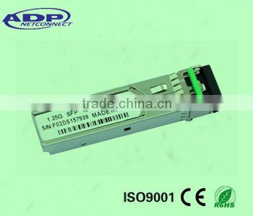 2.5G 10KM Tx1550nm/Rx1310nm LC Connector 0-70Degree BIDI optical transceiver