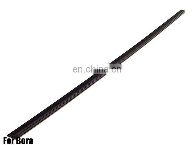 Car ABS Primer Painted Spoiler Lip Wing Wiper Styling Spoiler Side Skirt For BORA 2010-2015Rear Spoiler