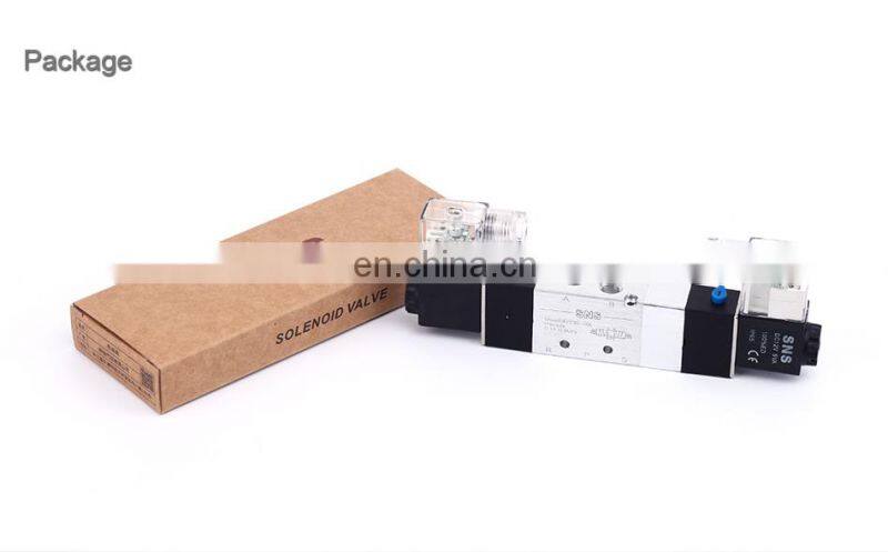 SNS 4V230-08 series inlet double coils pilot-operated electric solenoid valve