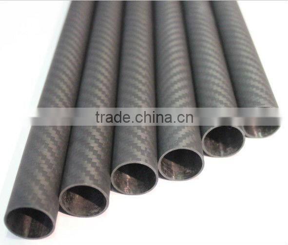 carbon fibre tubing ( with glossy or matte finish)