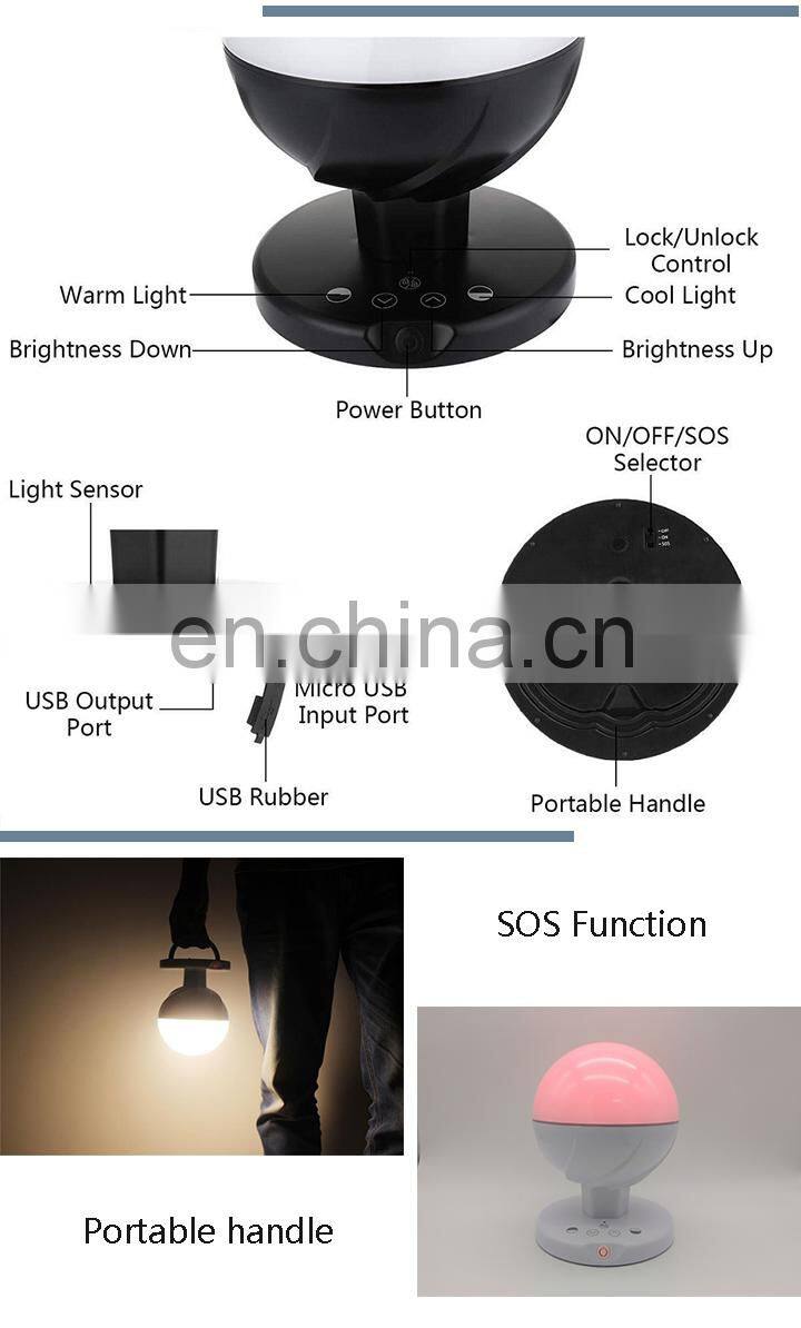 Multi Functional Strobe and SOS LED Emergency Light lamp emergency red light