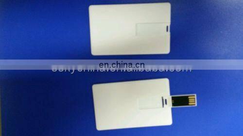 Credit Card Shaped Flash USB Drive