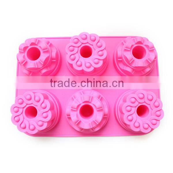 Nicole custom-made set different shape silicone cake baking molds