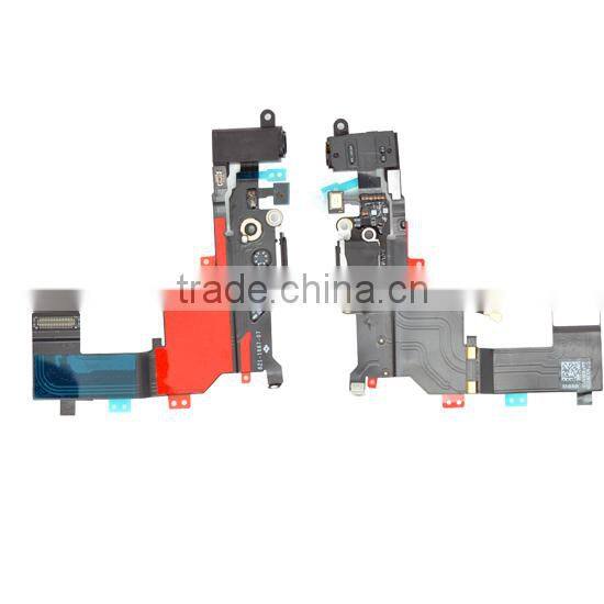 for iPhone 5S Dock Connector Charging Port and Headphone Jack Flex Cable