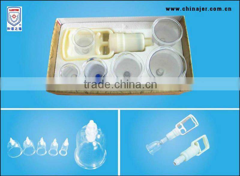 Chinese traditional medical vacuum cupping set/kit,Manufacturer