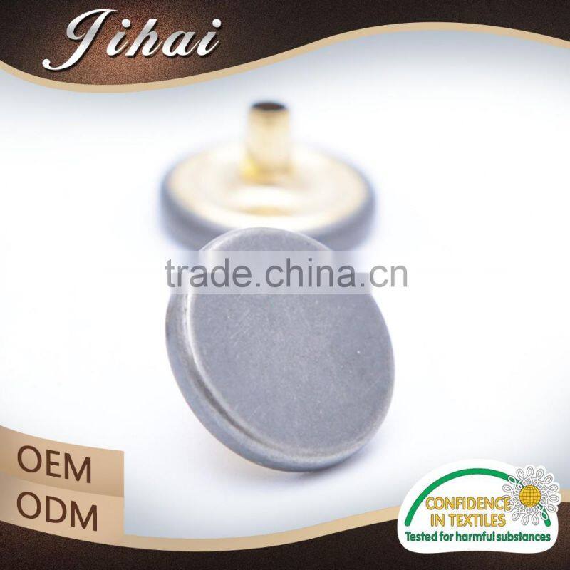 China Manufacturer Studs Button Iron Rivet Nut For Leather
