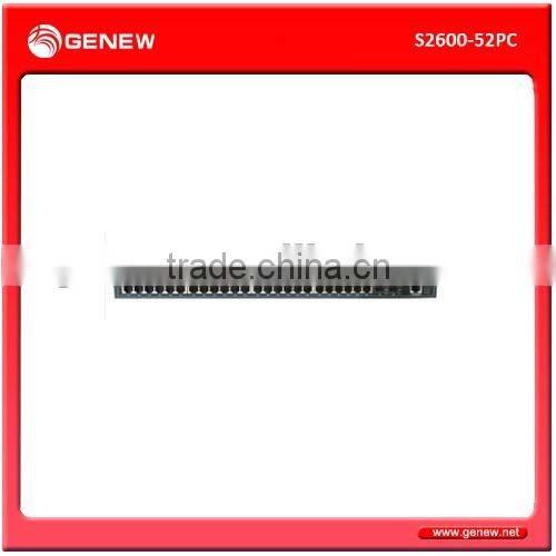 Genew Switch S2600-52PC Carrier-Class Access Ethernet LANswitch as a new generation carrier access Ethernet POE devices