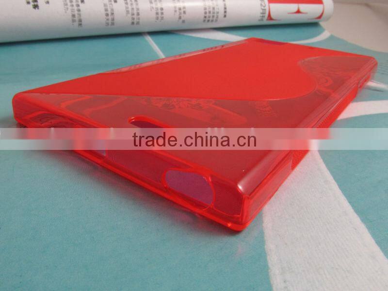 hot selling soft plastic back cover for Lenovo K900 S line