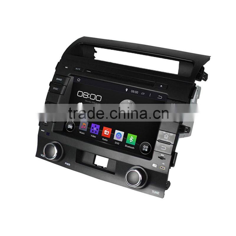 Automotive multimedia dvd player with navigation system for Toyota Land Cruiser 200 2008-2012