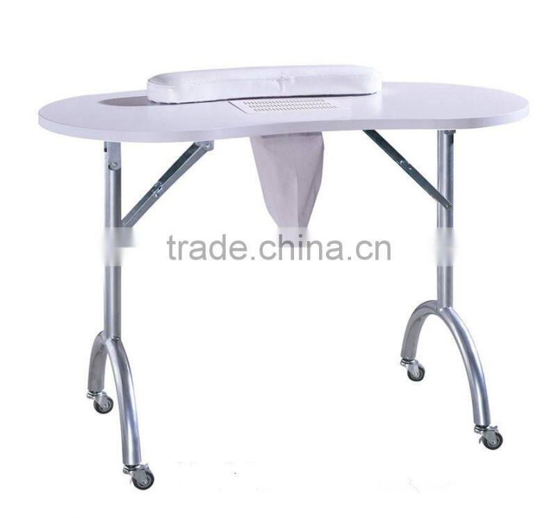 8200 Foldable manicure table nail salon furniture