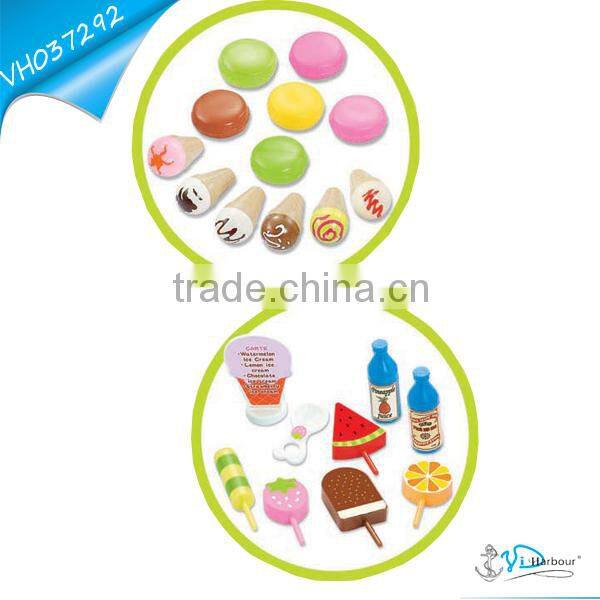 47 Pcs Accessories Mini Market Desserts Play Set Toys