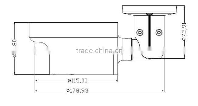 Shimmer HD CVI Camera Starlight Super Low Lux Camera 1.3MP Starlight Camera 720P HD CVI Night Vision Full Color Camera