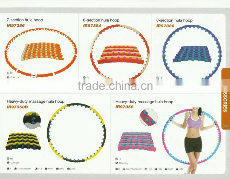 light hula hoop, hula hoop tape, weighted hula hoop