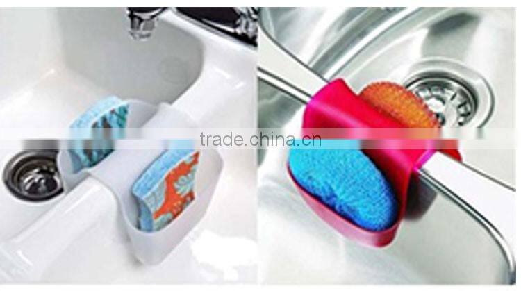 Creative Folding Hanging Silicone Bathroom Kitchen Gadget Storage Box Makeup Organizers Case