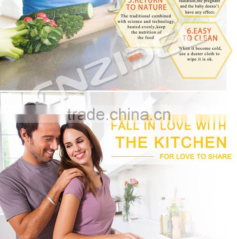 Double electric hot plate with solid cast iron heating element 2500W CNZIDEL