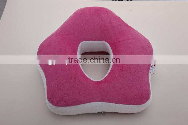 5-star shape memory foam nap pillow for office sleep pillow