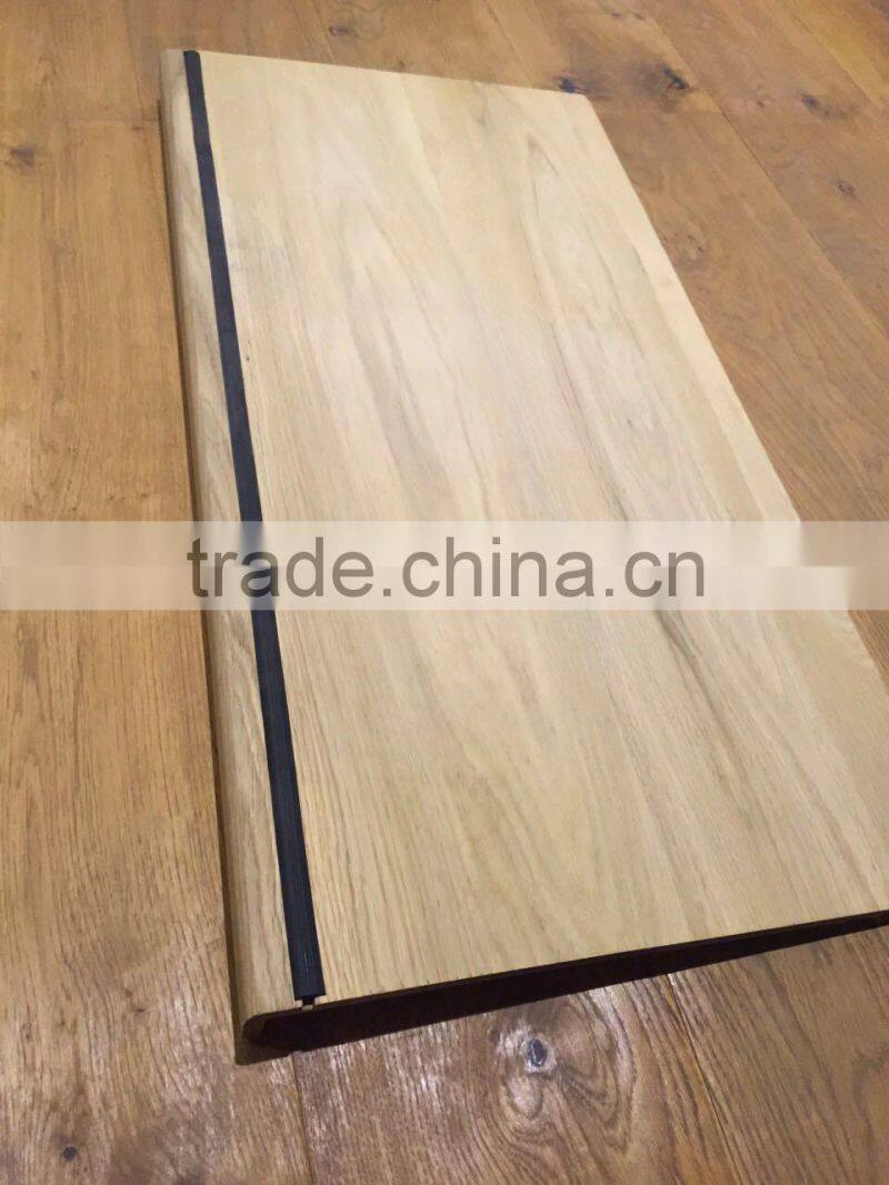 customize oak engineered stair treads