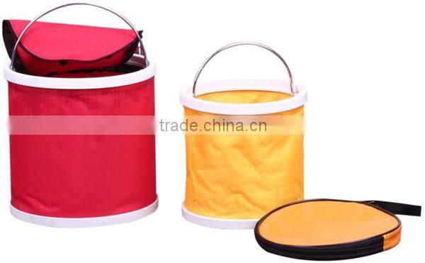 600D oxford collapsible blue bucket 11 Litre