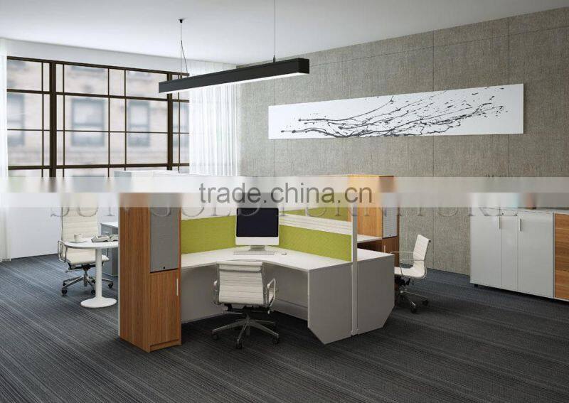 Environmental Small Wooden Office Workstation Cubicle for 6 person ( SZ-WS393)