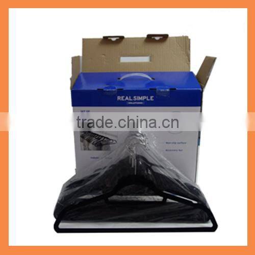 02-9376 50pcs Flocking Hangers Set