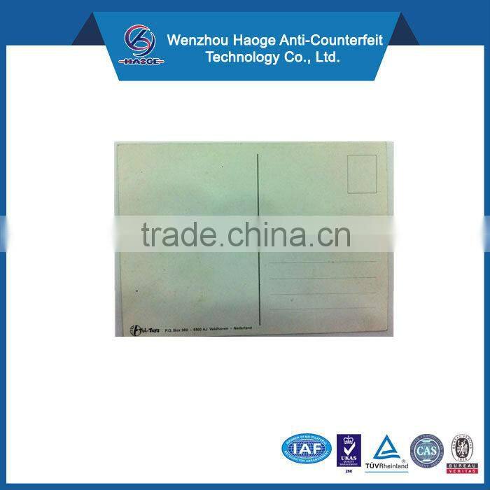 Kcraft paper coated post card