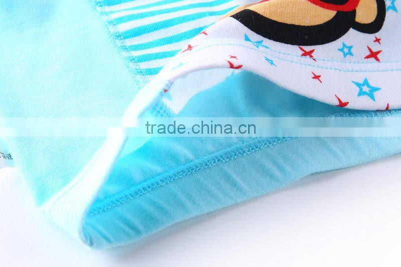 2015 Hot Fashion Cartoon Image Kid Wear Child Boxer Cute Underwear