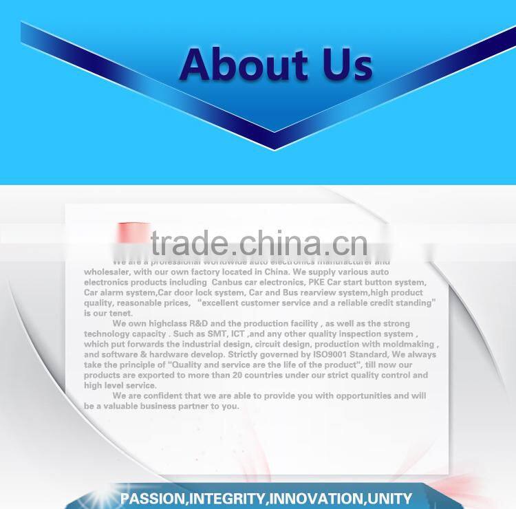 2015 new product night vision waterproof vehicle camera for truck