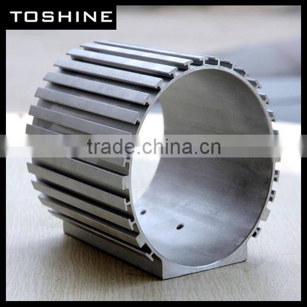 6000 Series Industrial Aluminium Profile Aluminum Extruded Cylinder Shell With CNC Machining