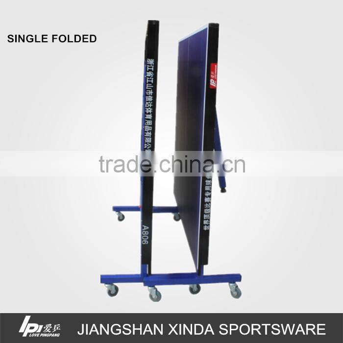 Standard Single Folded Movable Table Tennis Table