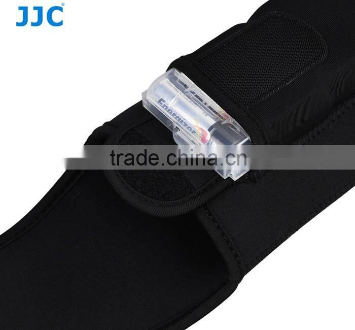 JJC Waterproof Camera Portable Neoprene Flash Pouch Cover Bag for Canon Speedlight
