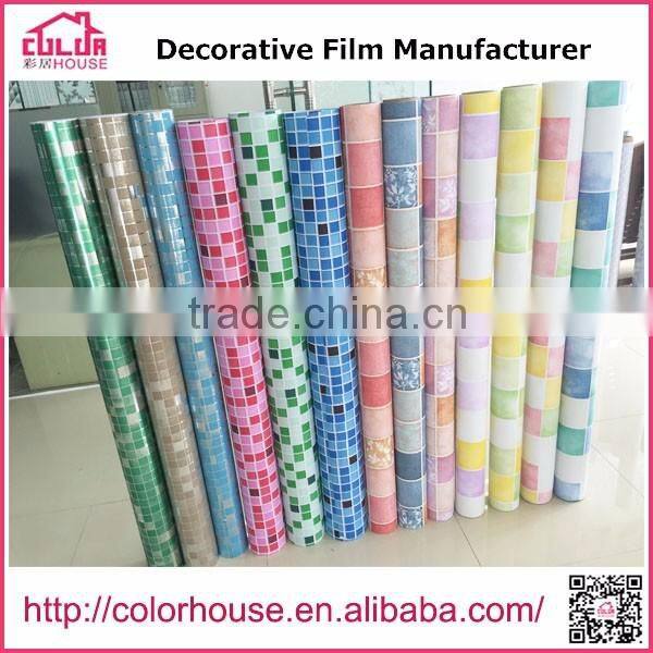High Quality Self adhesive 3d wallpapers home decoration 1.22m*50m
