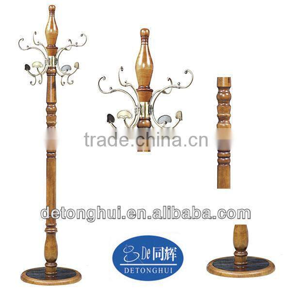 Home furniture wooden suit hanger tree stand (S-05)