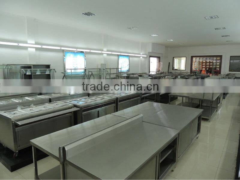 Hot Sales Stainless Steel Garbage Worktable For Restaurant
