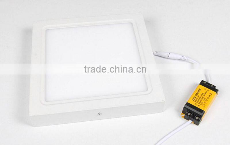 12W Square Surface Mounted LED Panel Light