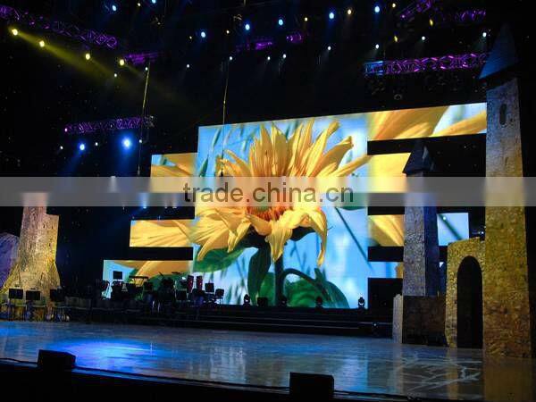 18.75mm foldable led display for stage background