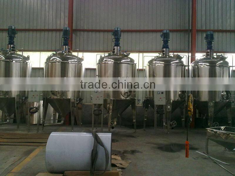 Stainless steel mixing tank