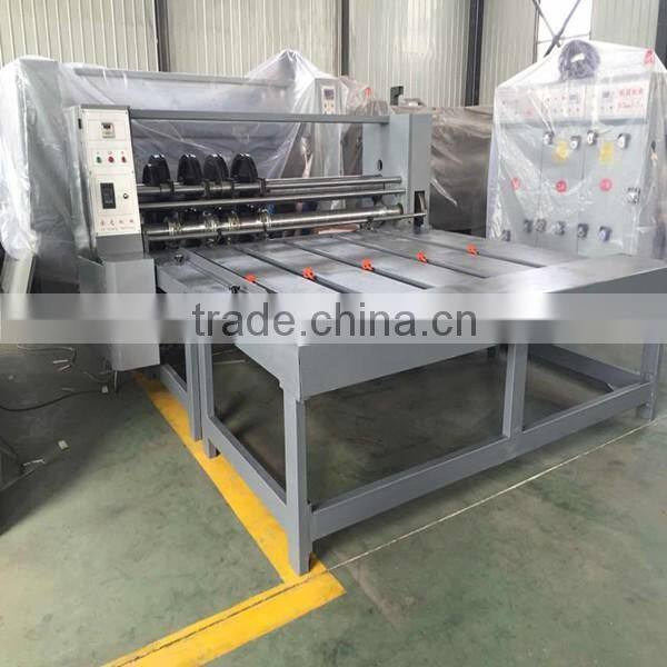 semi automatic slotter grooving equipment for corrugated paperboard