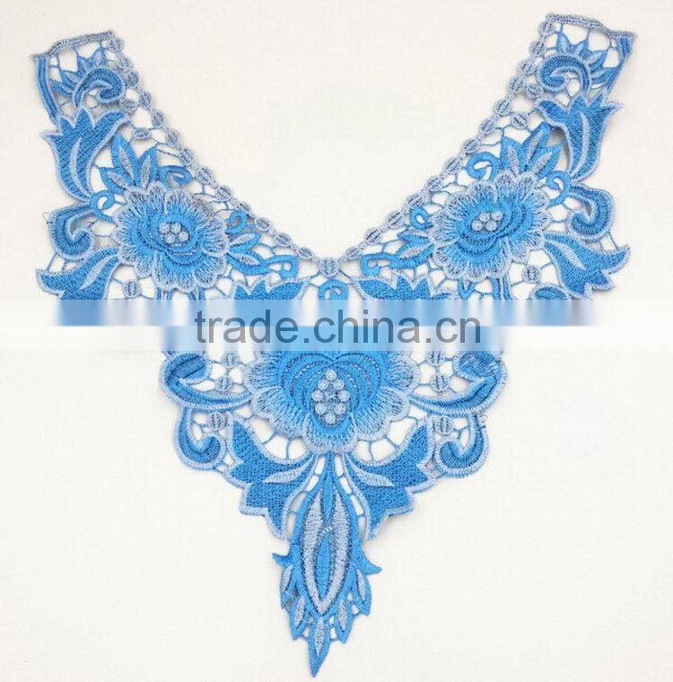 Fashionable Cheapest high quality lace neck