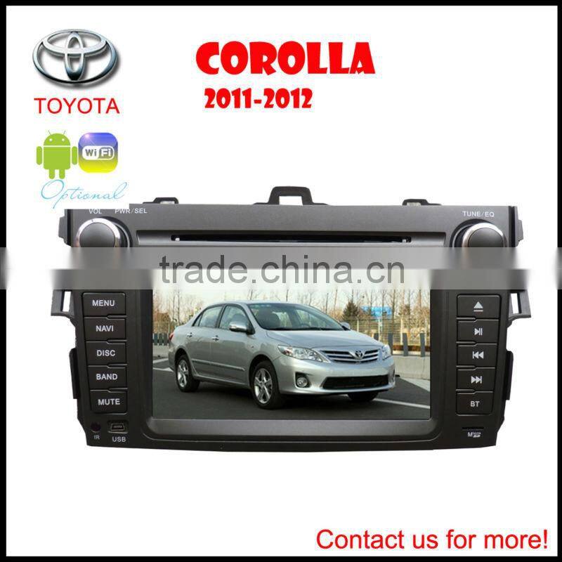 Newest 7'' Car GPS Navigation System Special Use for TOYOTA COROLLA