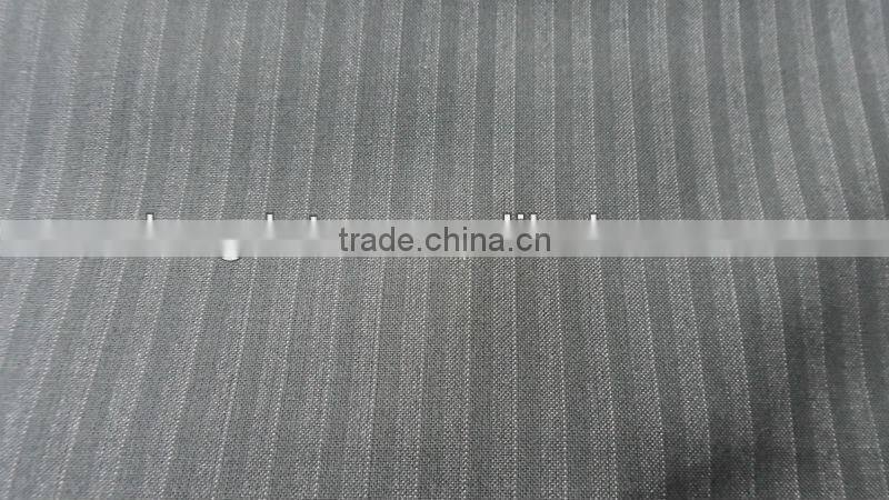 viscose and polyster stripe men TR stripe fabric