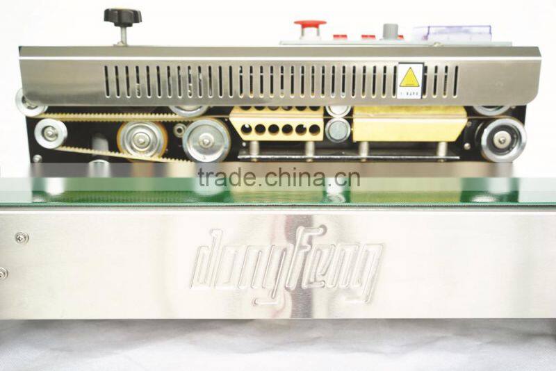 hot selling automatic continuous sealer with reasonable price DBF-1000