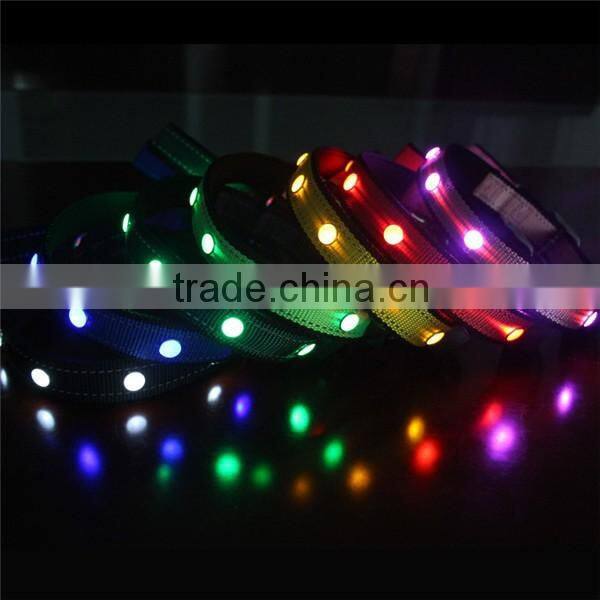 dog collar wholesale cheap cost led dog collar