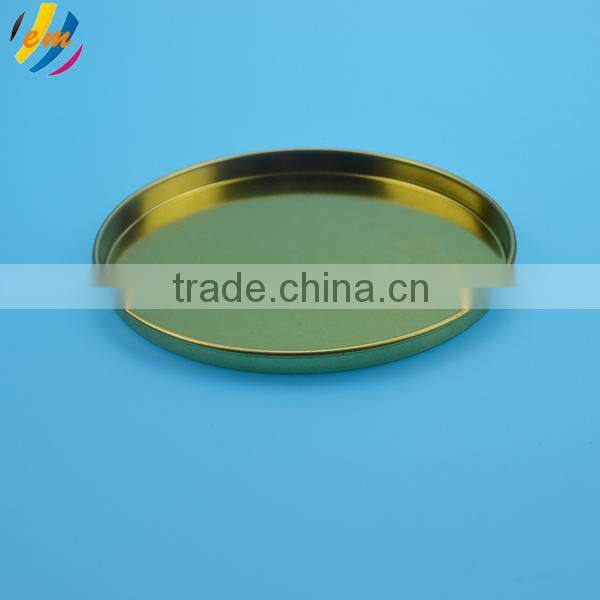 removeable metal tin cap for wine paper can