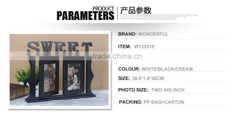 Rotatable cheap small photo practical frames