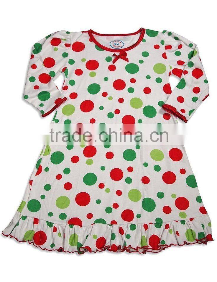New Red white Wholesale Children cotton pajamas boutique set pajamas kids photo