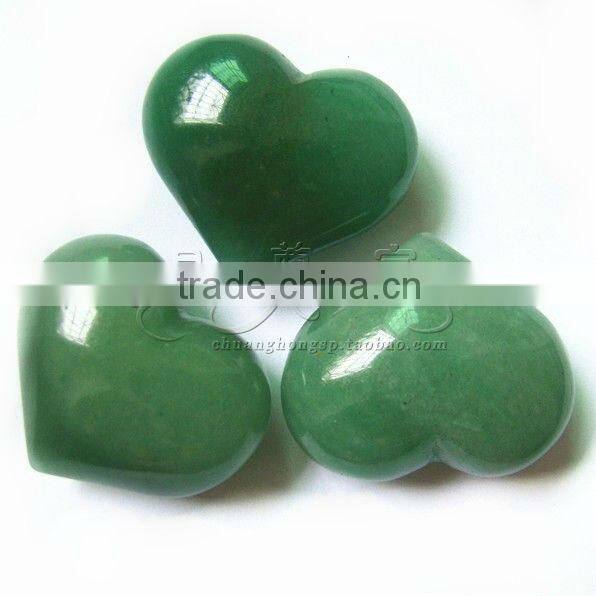 40*35*20 mm various semi precious Heart Stone Wholesale
