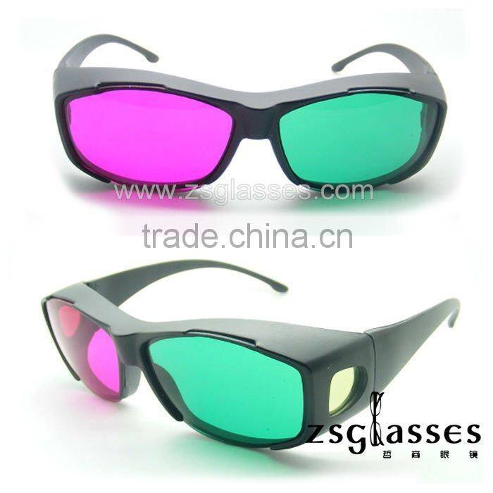 Cheap Promotional Free shipping 3D glasses for tv /DVD moive /film / game,red and blue 3d glasses,polarized 3d glasses