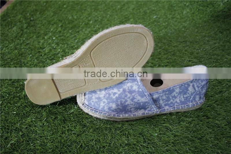 2016 new style factory jute sole espadrilles