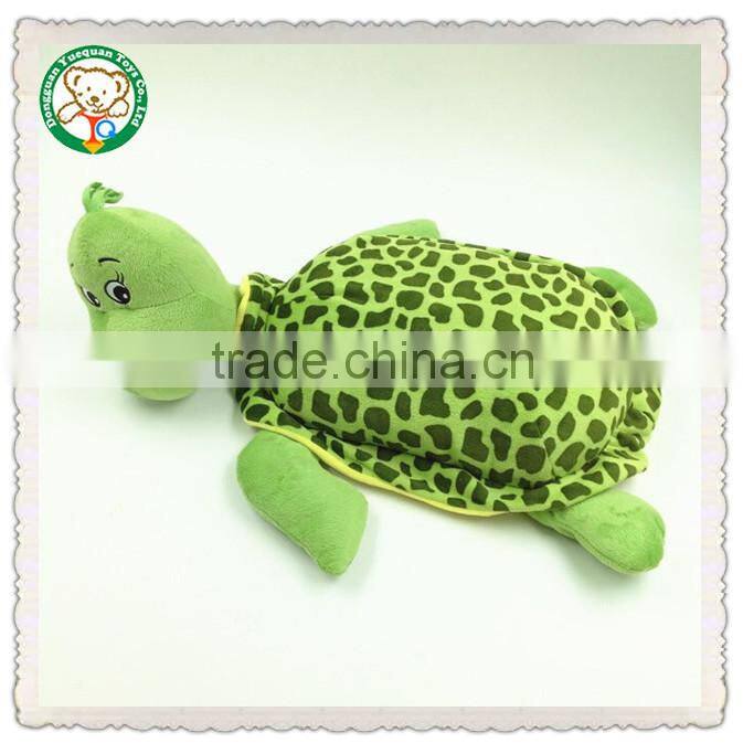 Green turtle toy Animal plush toy