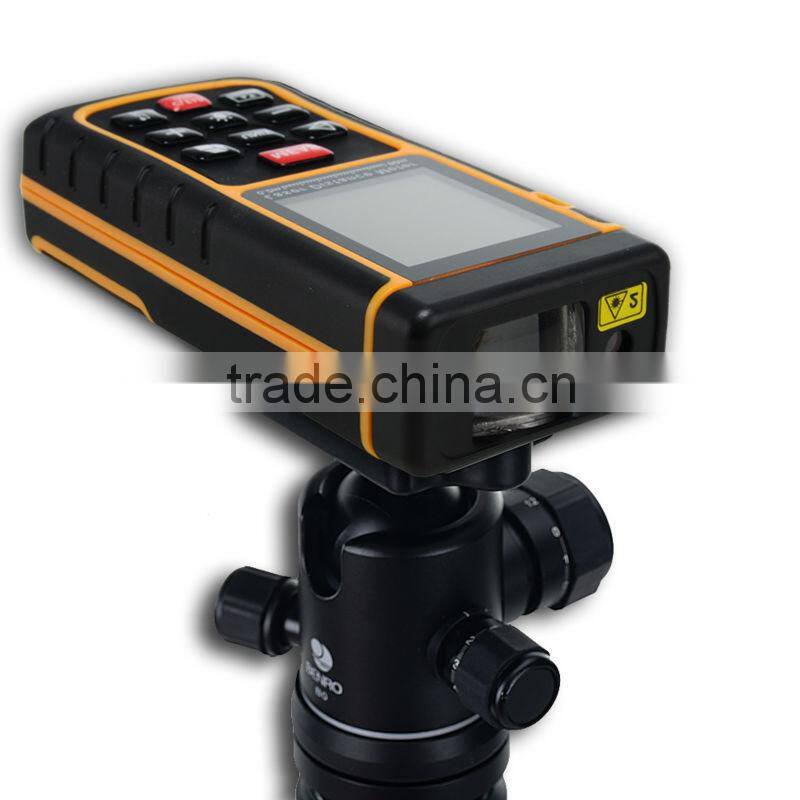 Area Volume Measurer Range Finder Accuracy 2mm 80m/262ft Laser Distance Meter
